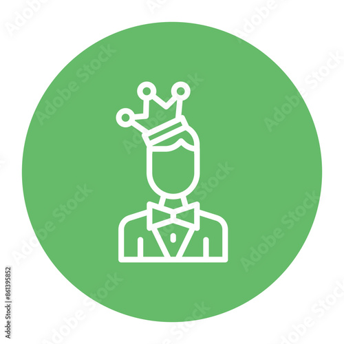 Primogeniture icon vector image. Can be used for Inheritance.