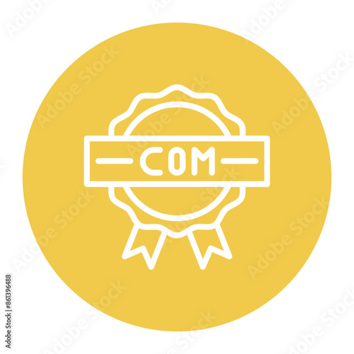 Compliance Badge icon vector image. Can be used for Compilance and Regulation.