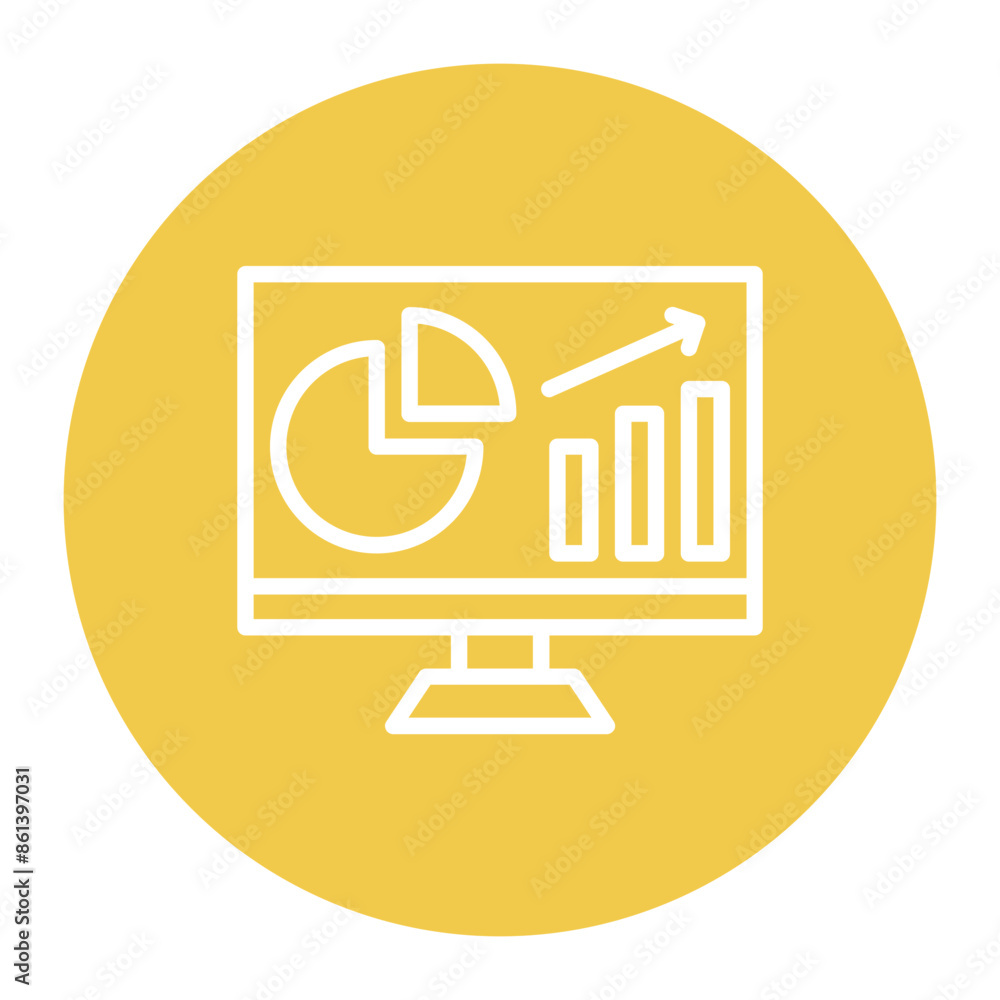 Dashboard icon vector image. Can be used for Market Research. Dashboard icon vector image. Can be used for Market Research.