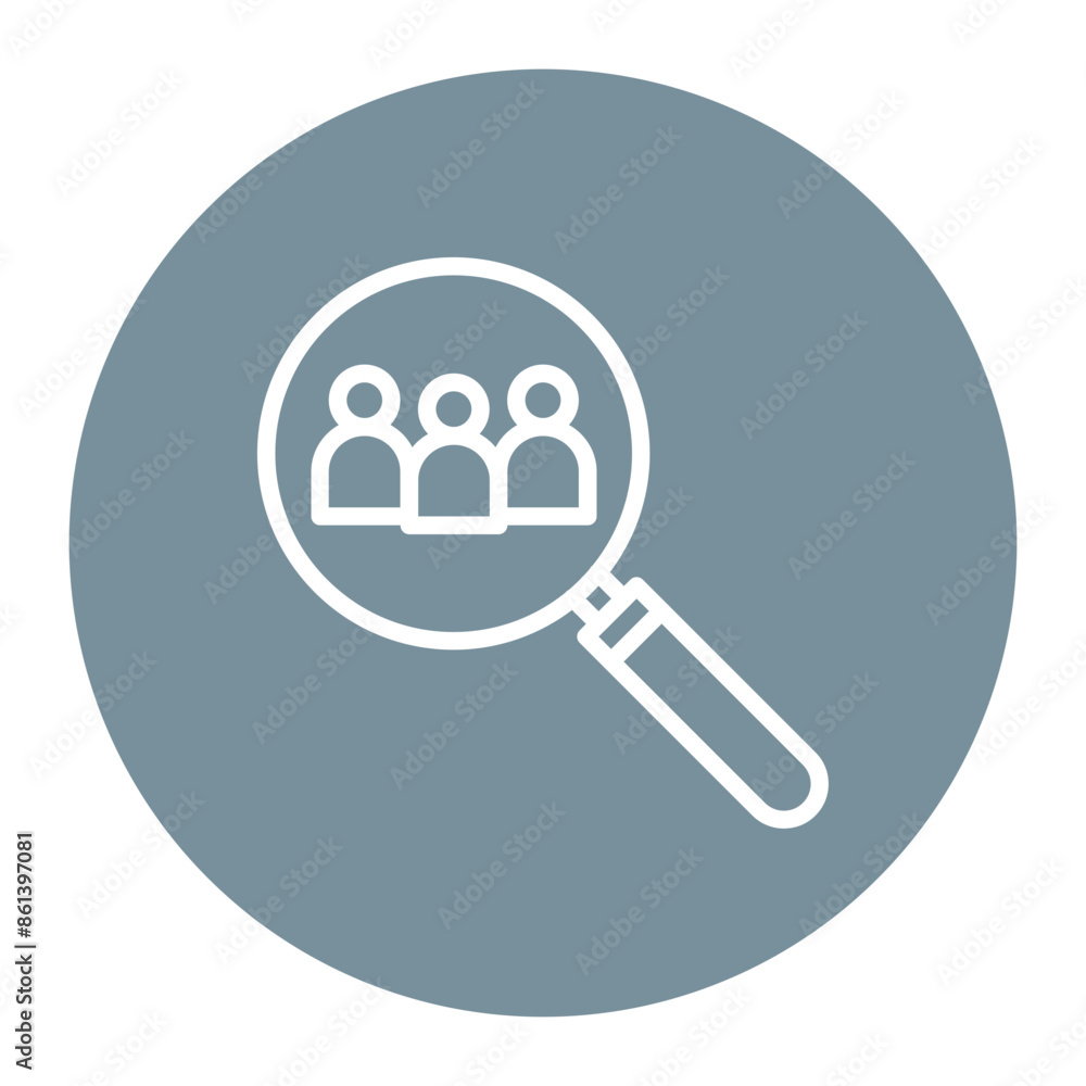Demographics icon vector image. Can be used for Market Research. Demographics icon vector image. Can be used for Market Research.