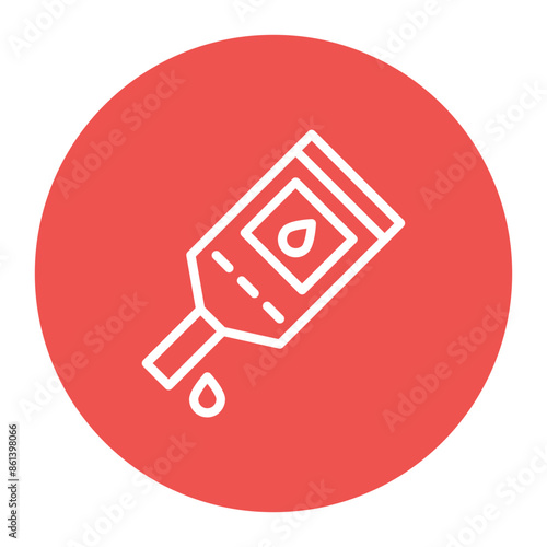 Glucose Test icon vector image. Can be used for Medical Tests.
