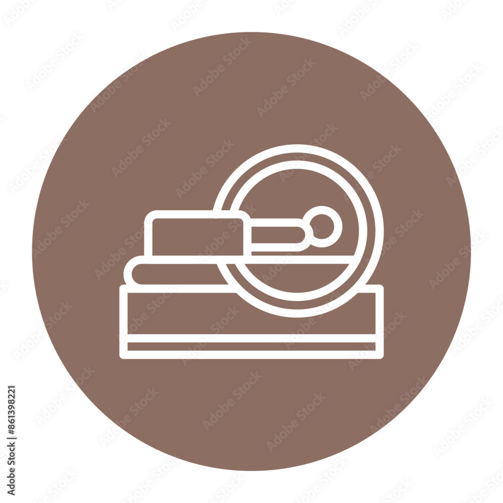 MRI Scan icon vector image. Can be used for Medical Tests. MRI Scan icon vector image. Can be used for Medical Tests.