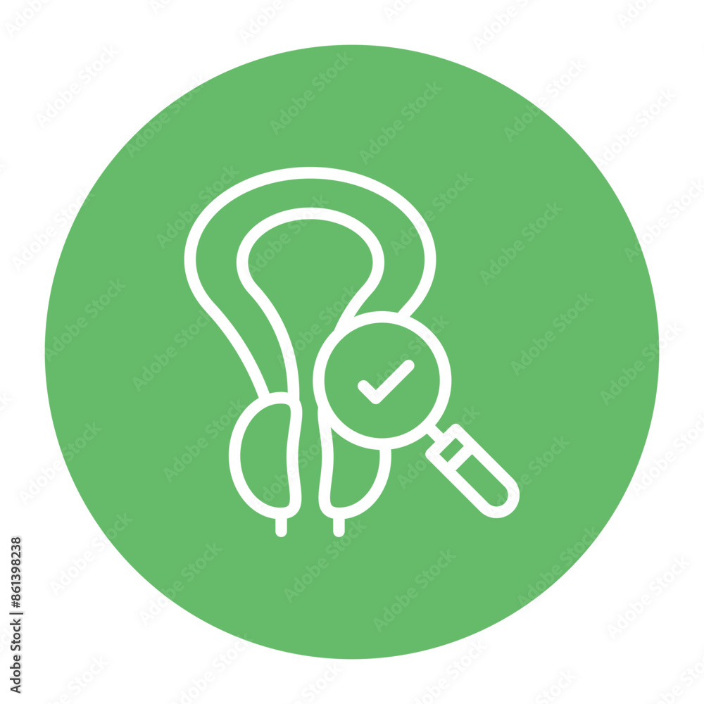 Prostate Exam icon vector image. Can be used for Medical Tests. Prostate Exam icon vector image. Can be used for Medical Tests.