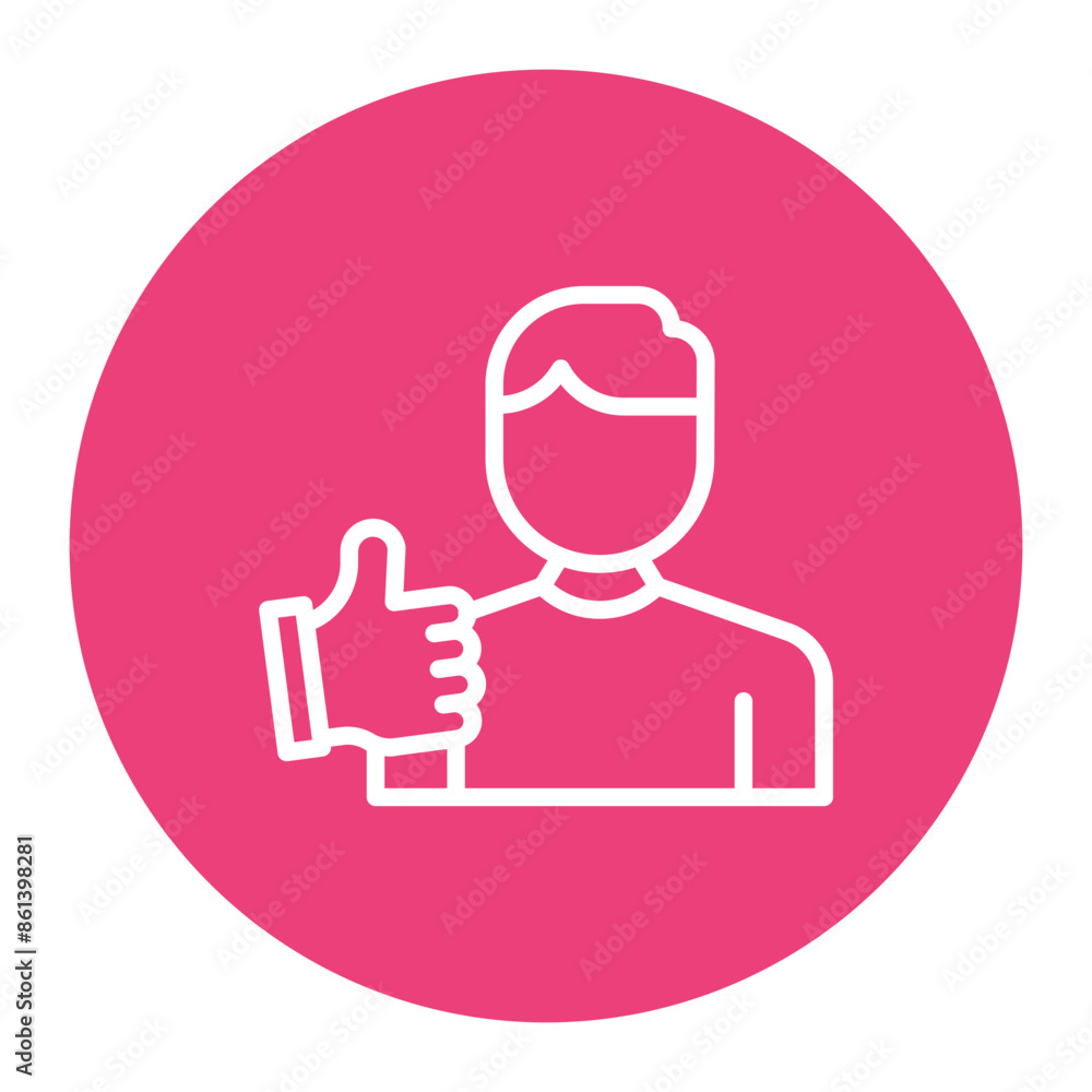 Admiring icon vector image. Can be used for Human Emotions. Admiring icon vector image. Can be used for Human Emotions.