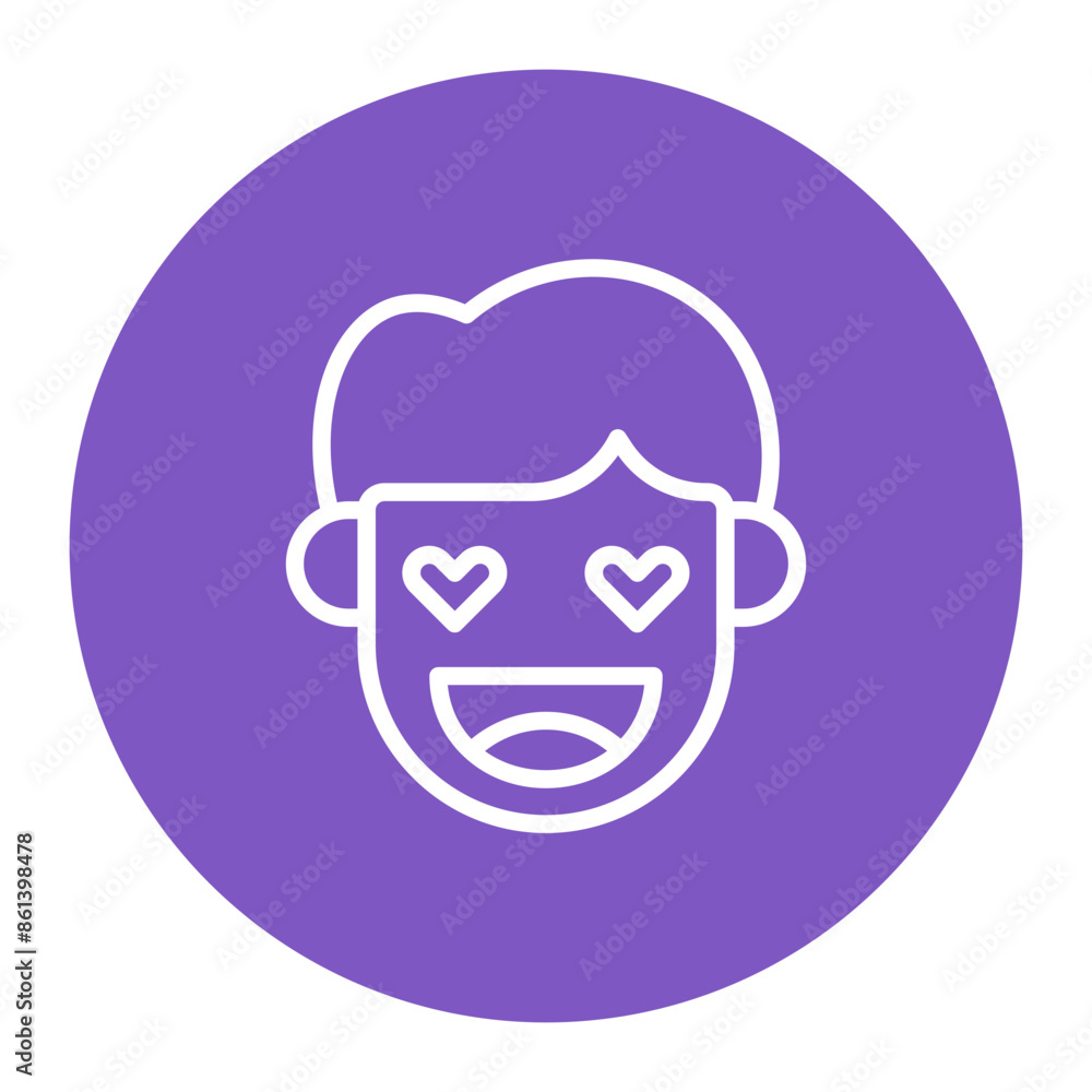 Love icon vector image. Can be used for Human Emotions. Love icon vector image. Can be used for Human Emotions.