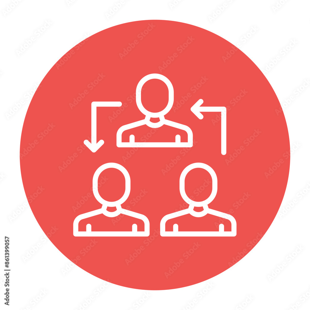 Collaboration icon vector image. Can be used for Data Science. Collaboration icon vector image. Can be used for Data Science.