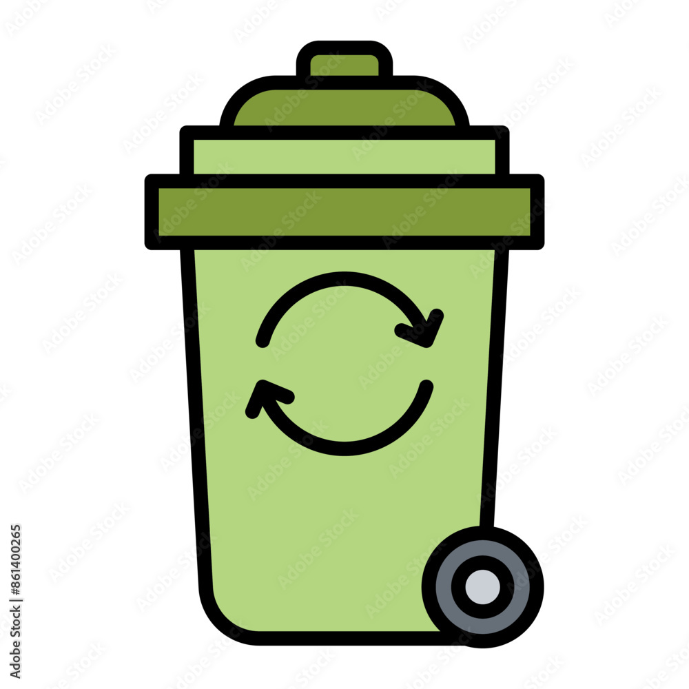 Trash can icon