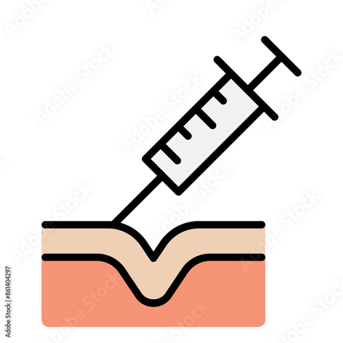 Botox injection icon