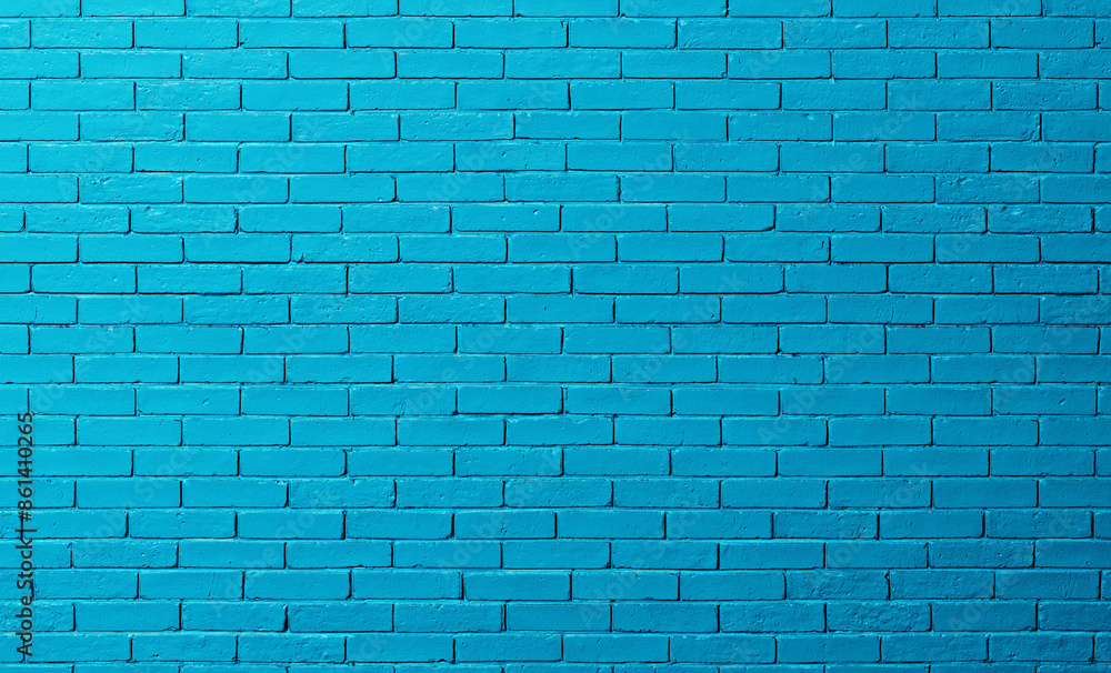 Blue brick wall template Blue brick wall template