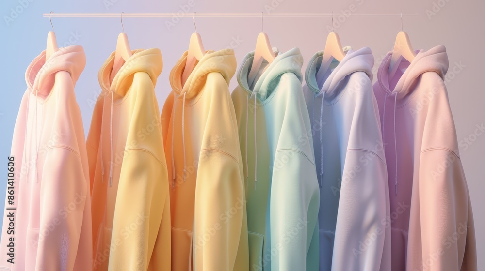 The pastel hoodies collection The pastel hoodies collection