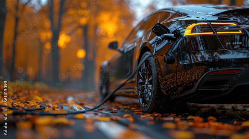 Eco Friendly Travel with Electric Vehicle Charging in a High Resolution Forest Rest Area for Sustainable and Green Road Trips Eco Friendly Travel with Electric Vehicle Charging in a High Resolution Forest Rest Area for Sustainable and Green Road Trips