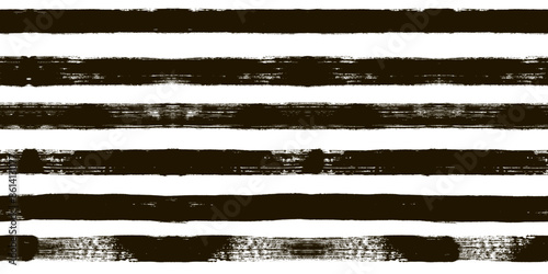 Vector striped pattern, grunge stripe seamless background, black and white brush strokes.textured stripes, black lines backdrop