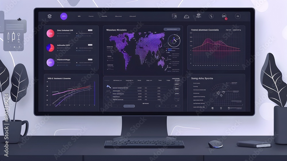 Digital Dashboard Displaying Coroner's Investigation Results and Analytics