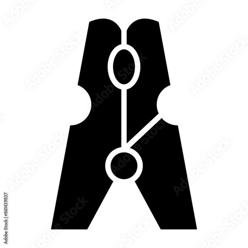 ClothesPeg glyph icon