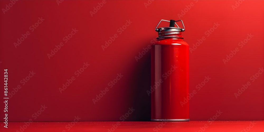 Spray paint can against solid background with copy space for banner. Concept Product Photography, Spray Paint Can, Solid Background, Copy Space, Banner Design Spray paint can against solid background with copy space for banner. Concept Product Photography, Spray Paint Can, Solid Background, Copy Space, Banner Design