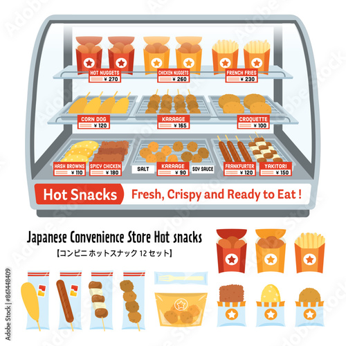 コンビニのホットスナック