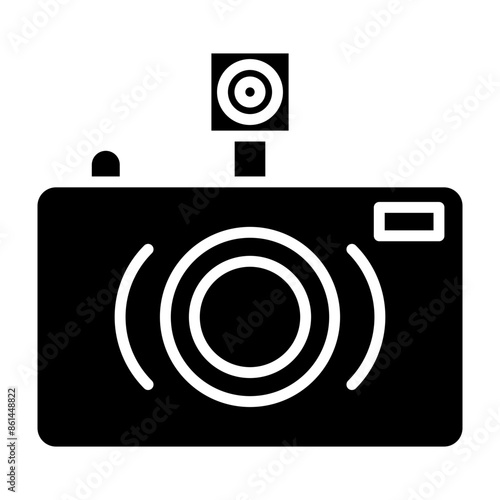 Lomography glyph icon