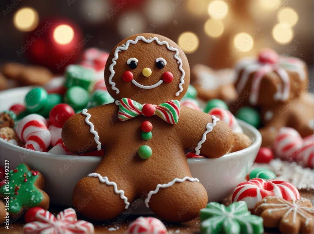 Festive Gingerbread Man Delight Festive Gingerbread Man Delight