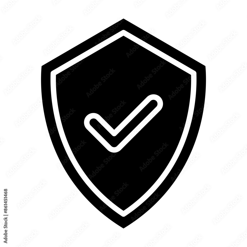 Shield glyph icon Shield glyph icon