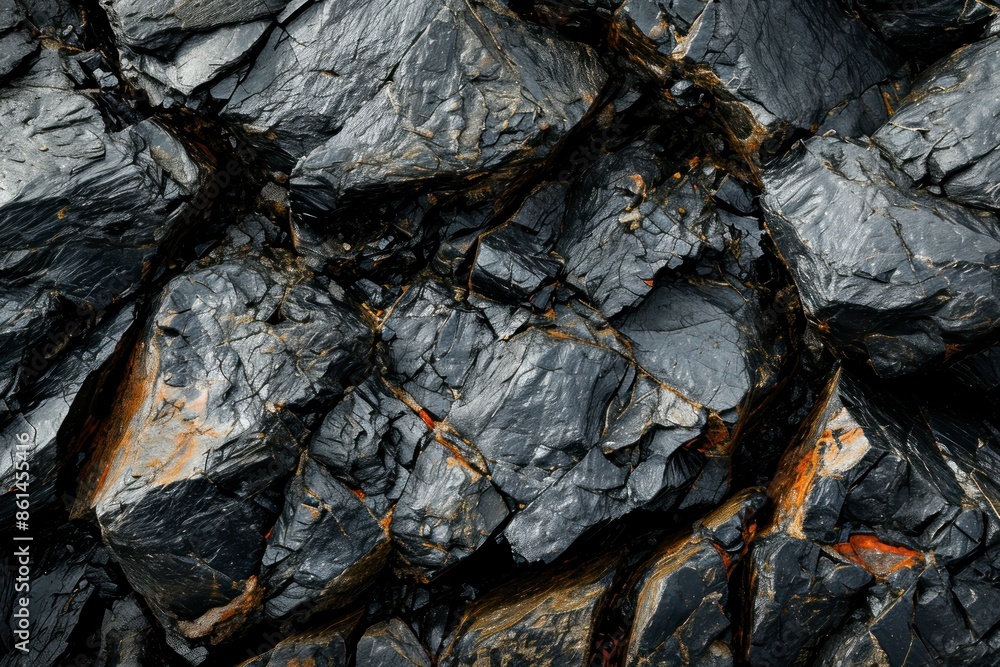 Black stone texture background. Natural stone surface for design and decoration. Black stone texture background. Natural stone surface for design and decoration.
