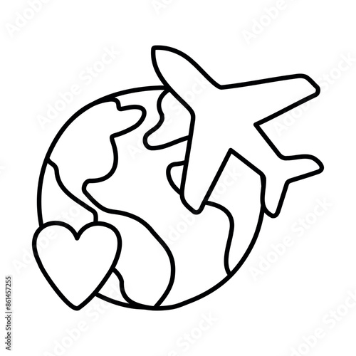 Honeymoon trip in cute style

