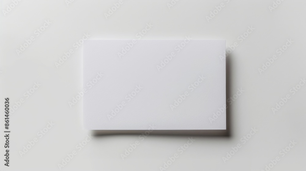 Blank White Card Blank White Card