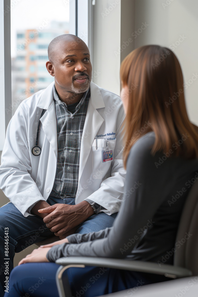 A Patient Discussing Symptoms with a Doctor During a Virtual Visit for Telemedicine and Patient Care High Quality Image for Healthcare, Consultation, Remote Medical Service, and Online Diagnosis A Patient Discussing Symptoms with a Doctor During a Virtual Visit for Telemedicine and Patient Care High Quality Image for Healthcare, Consultation, Remote Medical Service, and Online Diagnosis