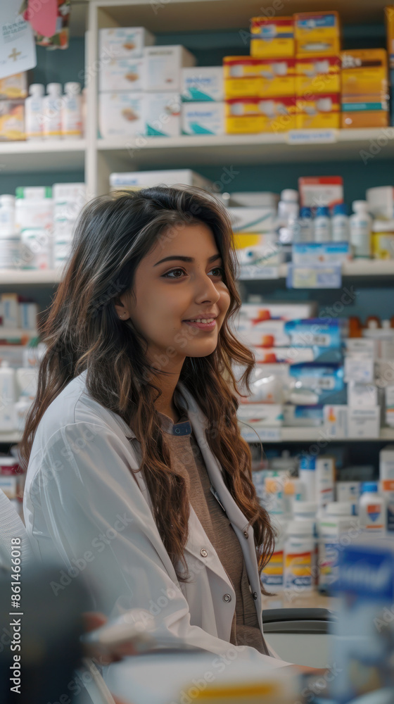 Pharmacist Advising Patient via Online Video Call for Effective Telepharmacy Services and Professional High Quality Healthcare Advice for Optimal Patient Outcomes Pharmacist Advising Patient via Online Video Call for Effective Telepharmacy Services and Professional High Quality Healthcare Advice for Optimal Patient Outcomes