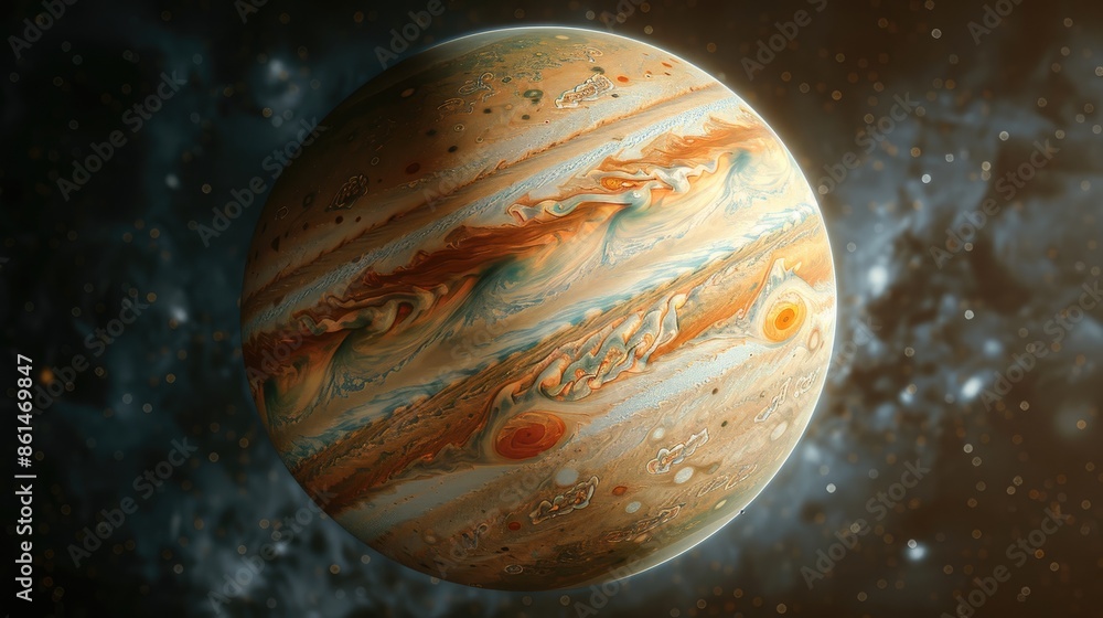 Stunning High-Resolution Image of Jupiter in Space Stunning High-Resolution Image of Jupiter in Space