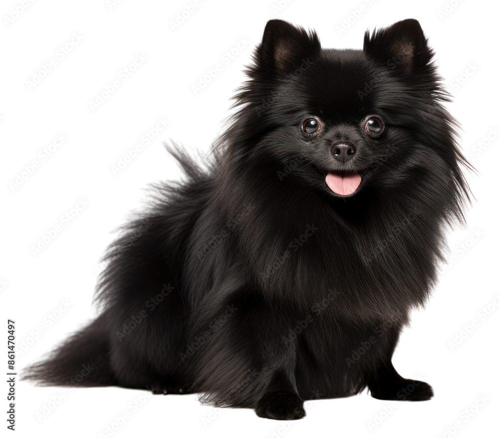 PNG Pomeranian mammal animal black. PNG Pomeranian mammal animal black.
