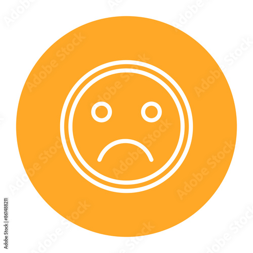 Low Morale icon vector image. Can be used for Burnout.