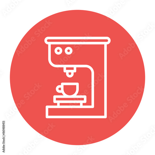 Coffee Connoisseur icon vector image. Can be used for Urban Tribes.