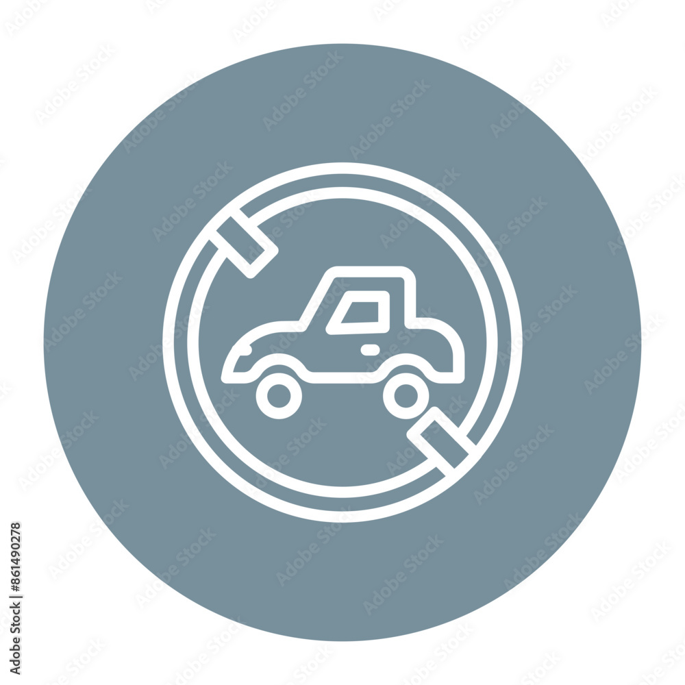Driver Manual icon vector image. Can be used for Driving School. Driver Manual icon vector image. Can be used for Driving School.