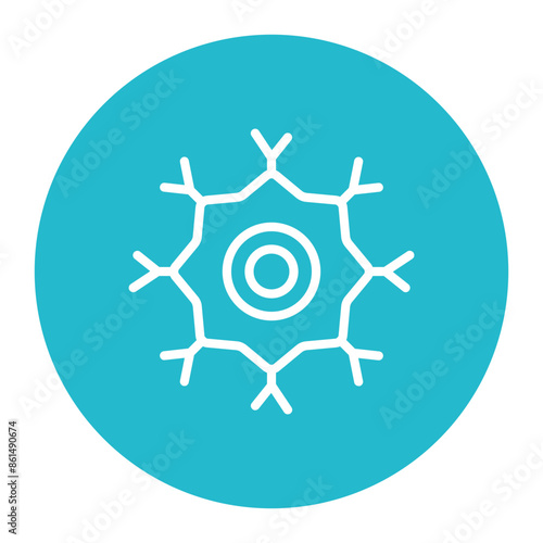 Tableau sur toile Nerve Pain icon vector image. Can be used for Body Ache.