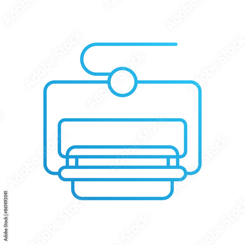 Ski Lift vector icon