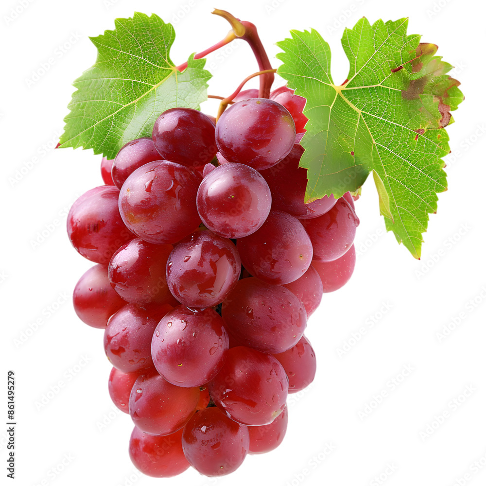 Fototapeta premium A ripe, red grape