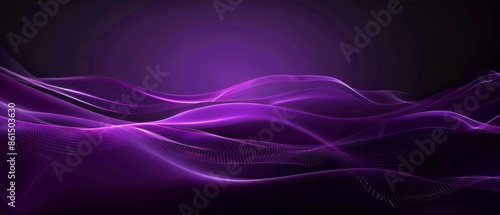 Wallpaper Mural A luxurious purple silk backdrop with soft waves Torontodigital.ca