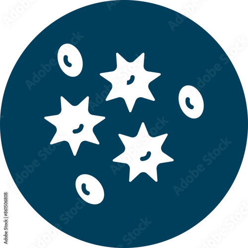 Platelet Vector Glyph Icon