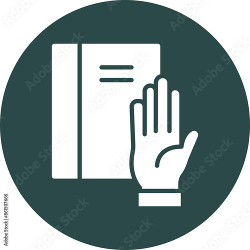 Truth Vector Glyph Icon