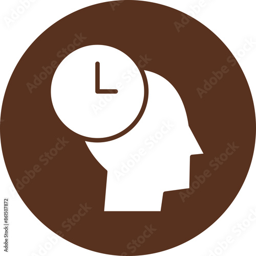 Patience Vector Glyph Icon