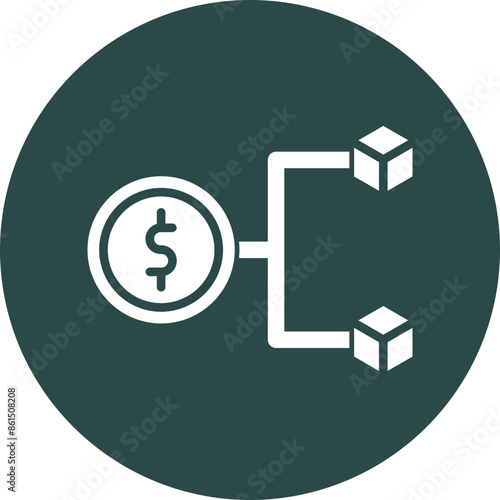 Derivative Vector Glyph Icon