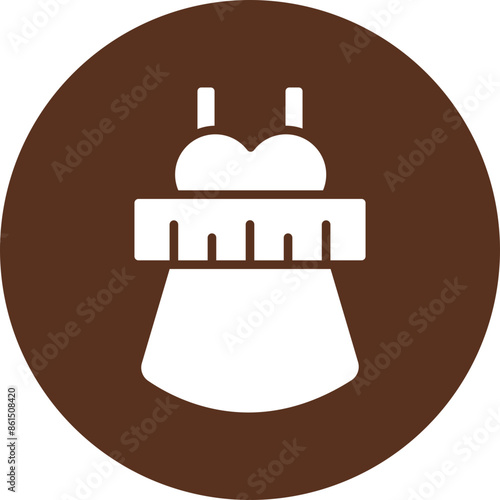 Fashion Design Vector Glyph Icon