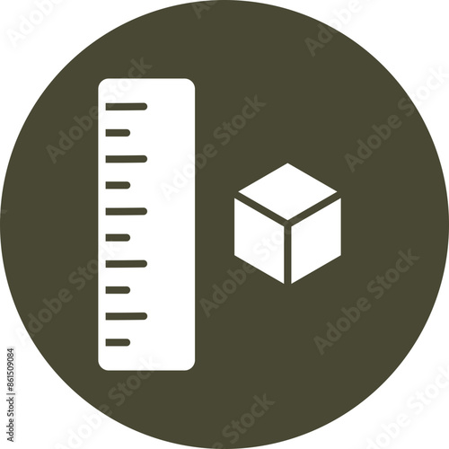 Measuring Glyph Icon
