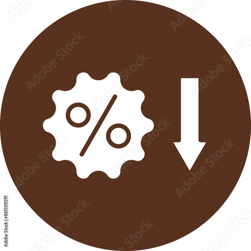 Low Price Glyph Icon