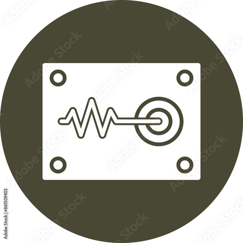 Epicentre Glyph Icon