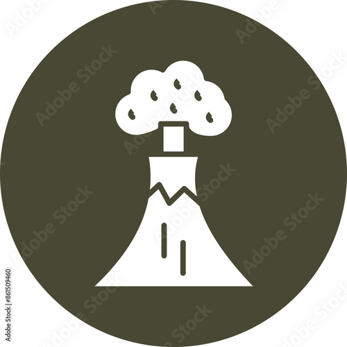 Eruption Glyph Icon