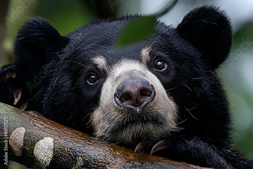 Andean Bear in natural environment photo