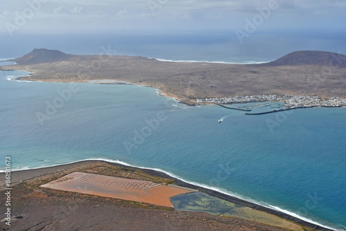 Lanzarote, Canary Islands - march 15 2024 : Mirador del Rio photo