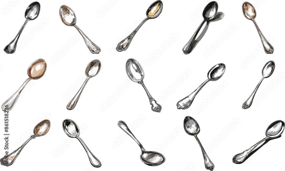 KITCHEN SET IN COLOR STYLE, SPOON SET IN COLOR STYLE KITCHEN SET IN COLOR STYLE, SPOON SET IN COLOR STYLE