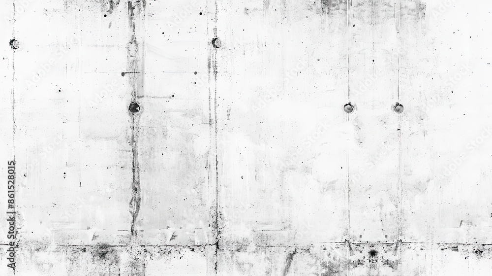 Naklejka premium A close-up view of white marble with gray veins SEAMLESS PATTERN